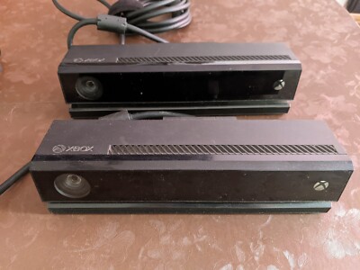 Two (2) Xbox Kinect Motion Sensor Cameras #1520 w (1) /Hub #1806 & Adaptor #1637