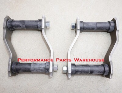 OFFSET LEAF SPRING SHACKLES 67-76 MOPAR A-BODY SUSPENSION | eBay