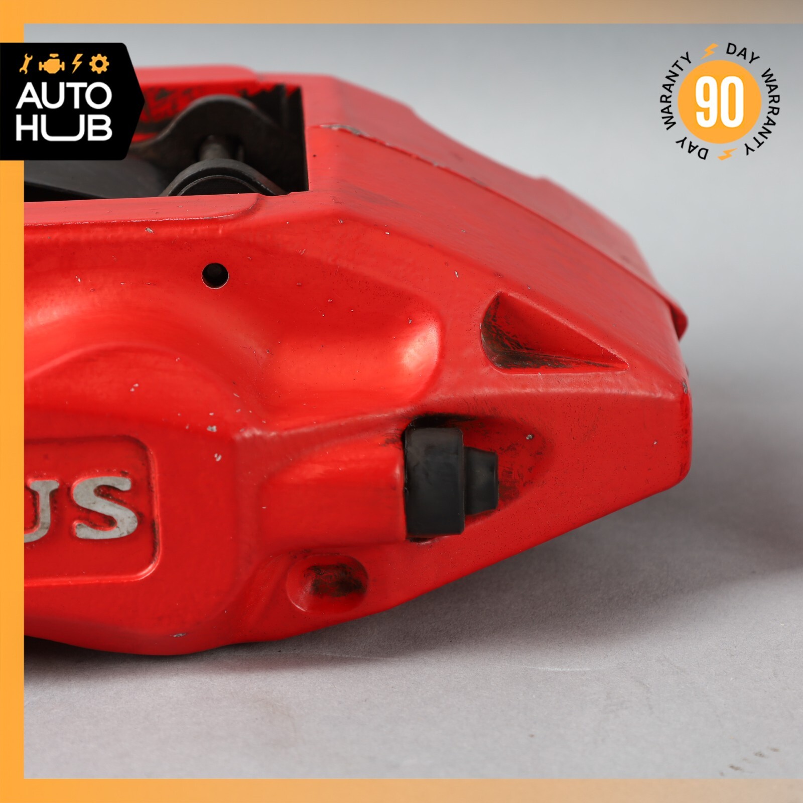 10-14 Lotus Evora Front Left & Right Brake Caliper Calipers Red Set of 2 OEM 32k