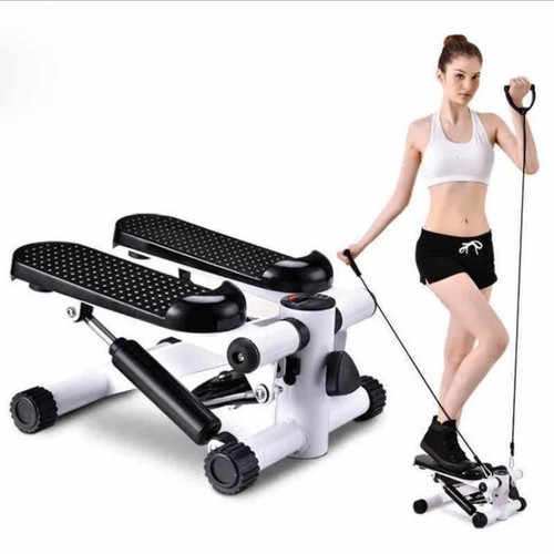 Mini Climber Stepper da interno con corda per allenamento con display LCD