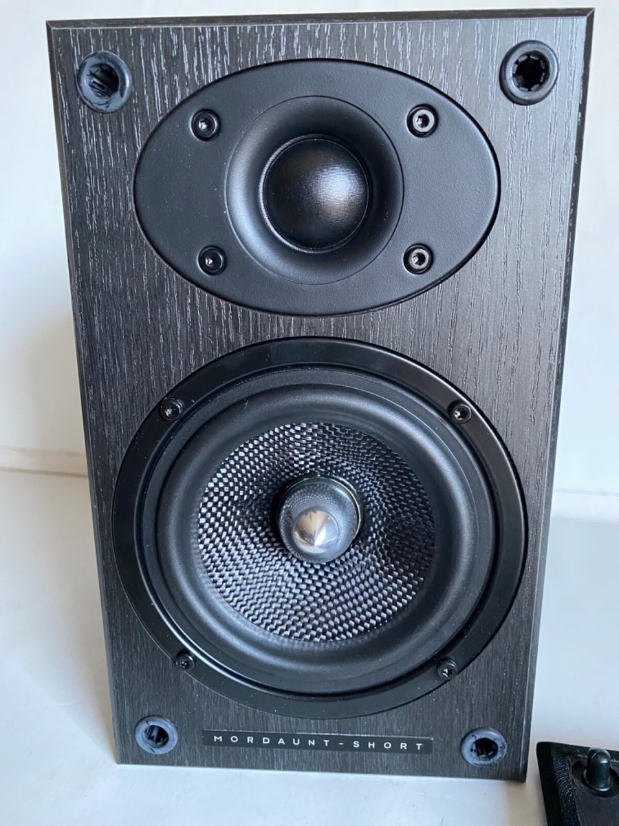 Mordaunt-Short Carnival Bookshelf Speaker Single Black