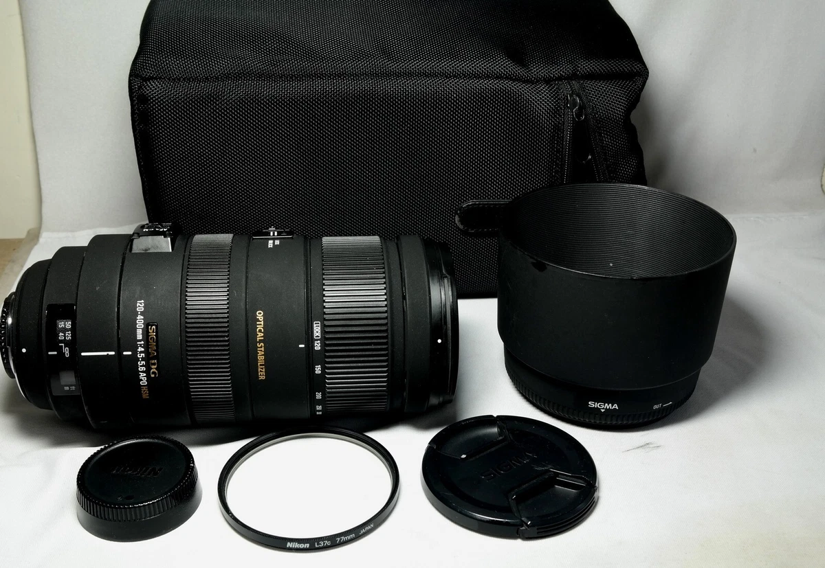 Sigma DG 120-400mm f/4.5-5.6 APO HSM DG D OS Lens For Nikon
