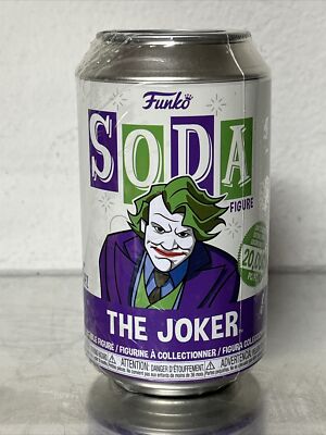 The Joker Funko Soda Figure Batman The Dark Knight DC Comics Sealed
