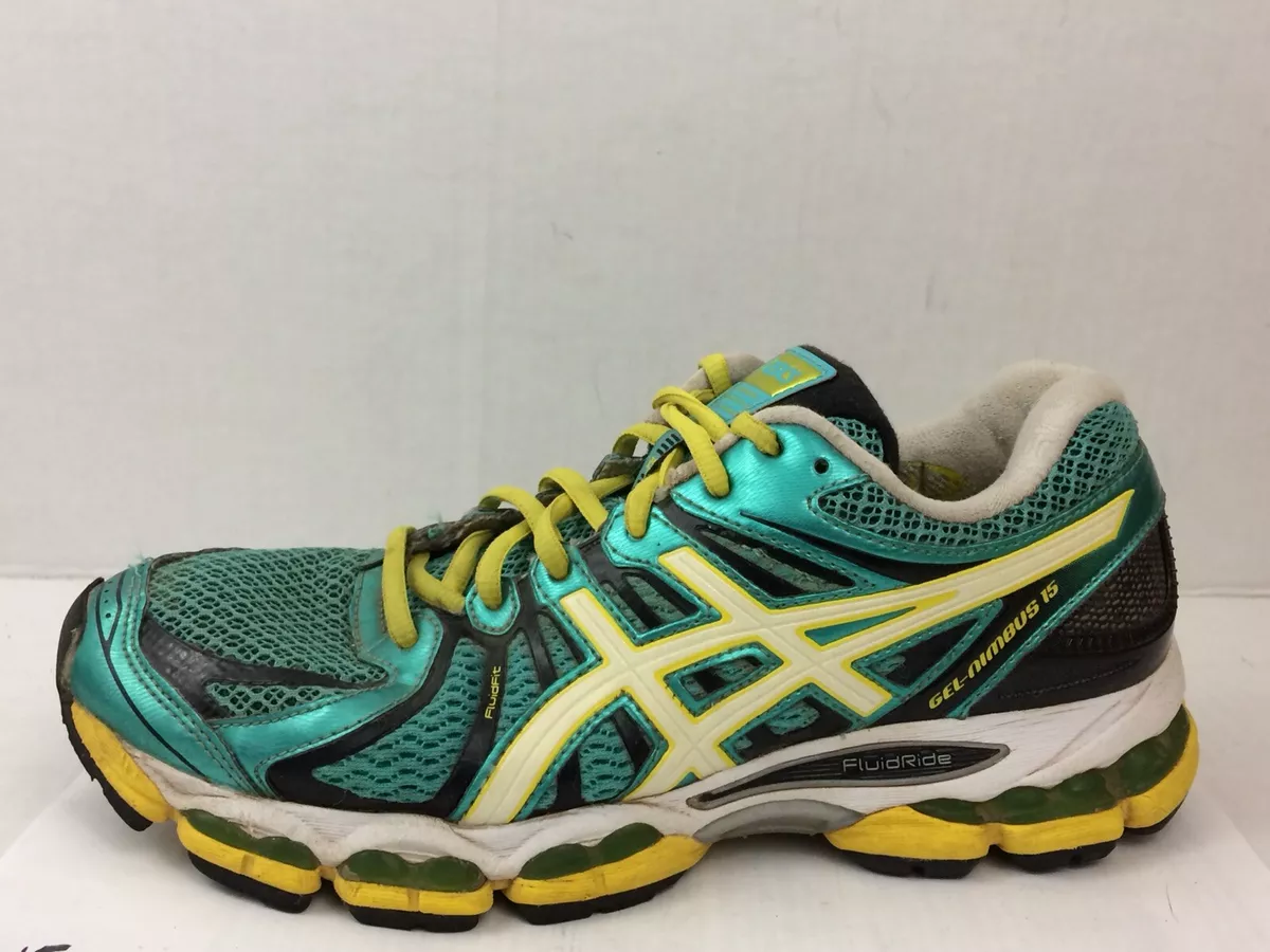 ASICS GEL Nimbus 15 Running Shoes Sneakers T3B5N Womens 8.5 M
