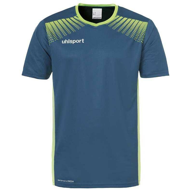 uhlsport Kid's Goal Jersey, Petrol/Flash Green, Size 164CM.RRP £25.BARGAIN.