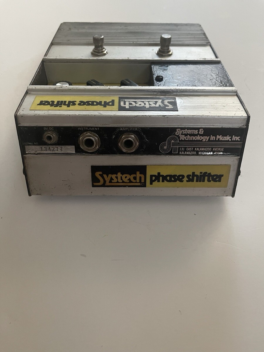 Systech Phase Shifter Analog Phaser Vintage 1970's Guitar Effect