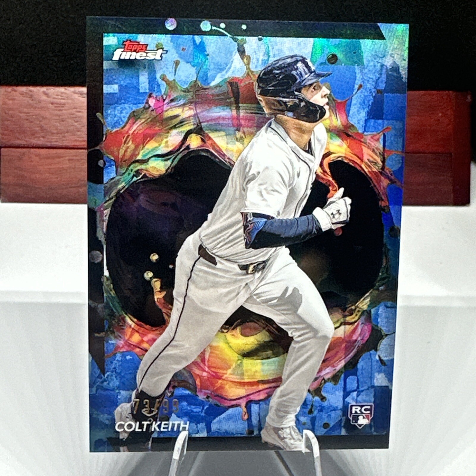 2024 Topps Finest - Rare Blue Refractor #208 Colt Keith 💎/99 (RC)