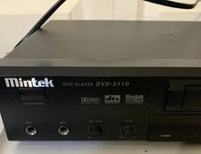 Mintek DVD-2110 DVD Player VCD MP3 CD-R/RW No Remote Fully Tested  Functional