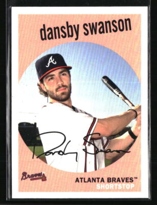 topps chrome DANSBY SWANSON 直筆サインカード Dansby Swanson 2018 Topps Archives #29 Baseball Card | eBay