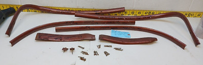 Used OEM Rear Windshield 8 Piece Interior Trim Molding Set 1956 Packard (TB15)