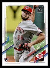 2021 Topps Update Ryan Hendrix Cincinnati Reds RC Rookie #US37 NM-MINT