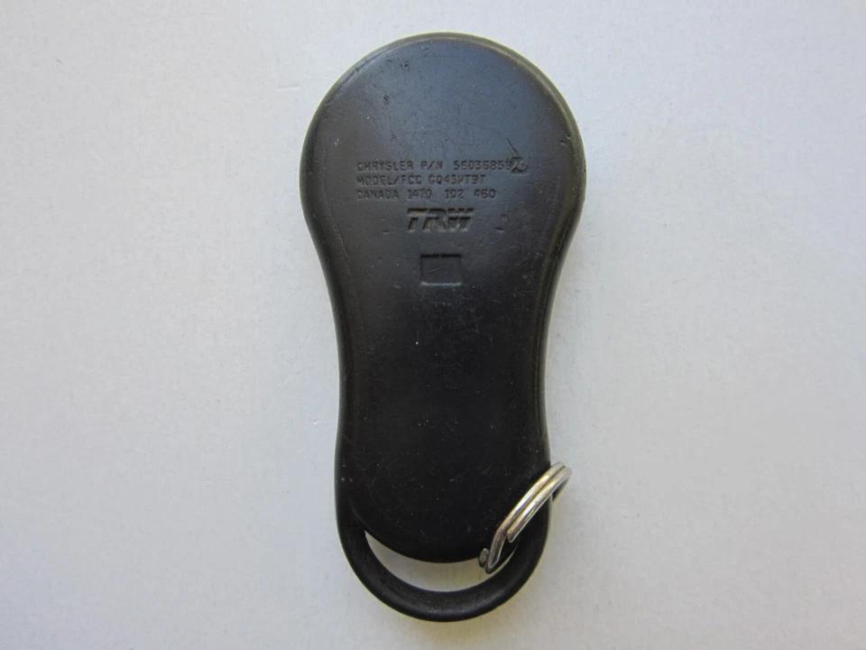 OEM 1999-2004 JEEP GRAND CHEROKEE MANDO A DISTANCIA SIN LLAVE LLAVERO ALARMA GQ43VT9T Foto 2 de 4