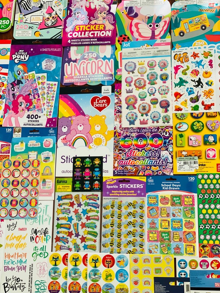999+ Sticker Collection, STICKER BOOK CARTOON MOVIE VIDEO GAME ...