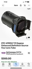 Lenses And Accessories For Source 4 ETC Lekos