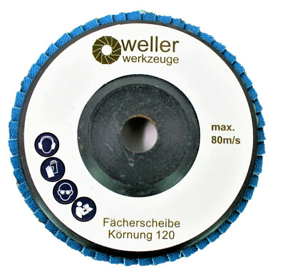 Fächerscheibe Lamellenscheibe  passend für GWS Bosch 10,8,Würth / BTI-76mm K120