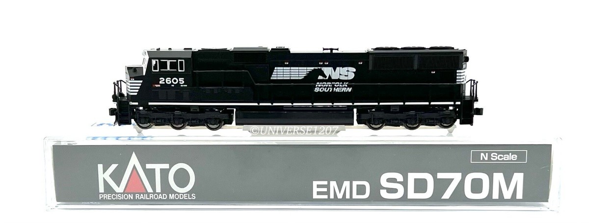 2両 鉄道模型 Nゲージ KATO SD70M Norfork Soutern KATO N-Scale #176-8607 EMD SD70M NS NORFOLK SOUTHERN #2592