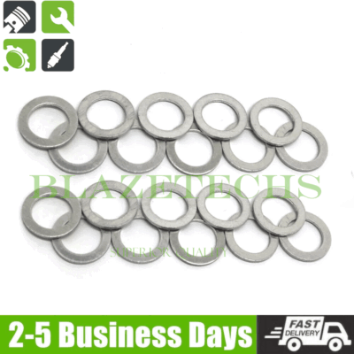 #ad 94109 14000 14MM OIL DRAIN PLUG CRUSH WASHER GASKETS 20 PACK FOR HONDA ACURA $1.00