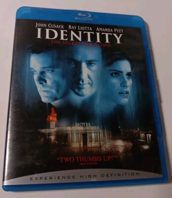 Identity Blu-ray, 2003 OOP RARE Thriller Ray Liotta John Cusack, Ships Fast!