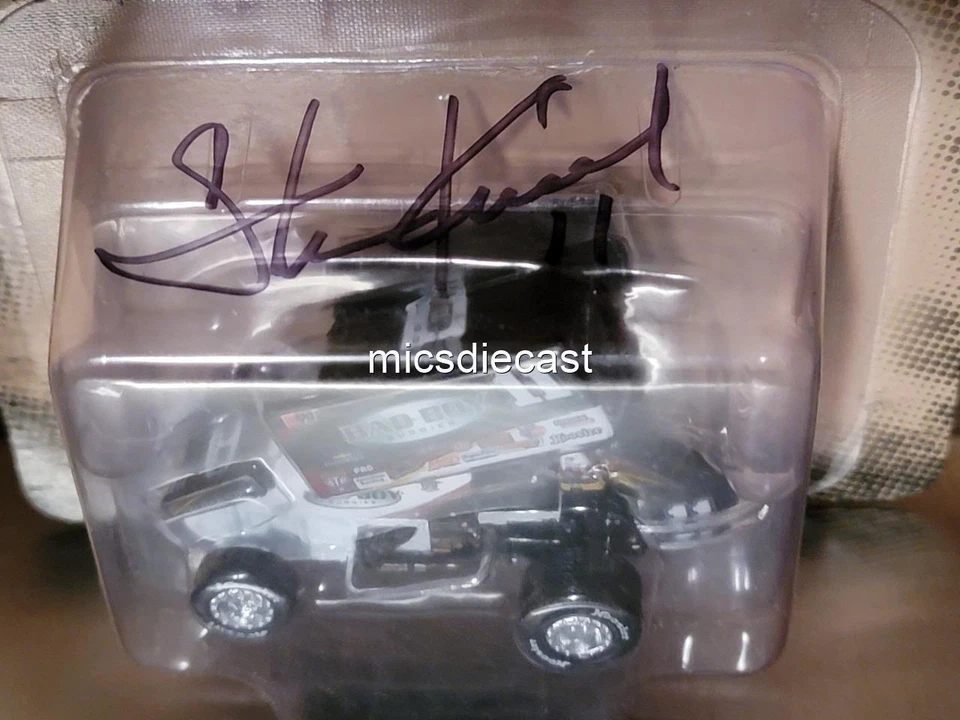 2014 Стив Кинсер #11 плохой мальчик Buggie Sprint 1:50 золотой серии TSR с автографом новый в упаковке - Изображение 4 из 4