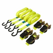 MPW Race Dept 500kg Motorcycle Mini Ratchet Tie-Down Lashing Strap 5m x4