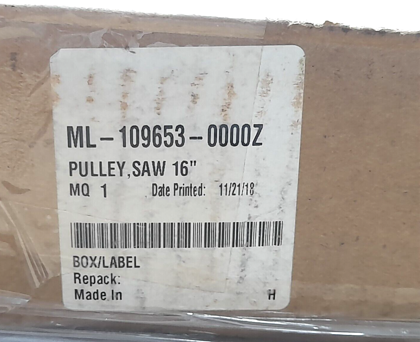 Ruota Superiore Per Sega A Nastro Portatile MIKESKA - ITALIANO - Foto 3