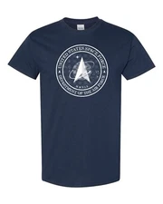 United States Space Force Department Air Force Flag Design Men's Tee Shirt 705