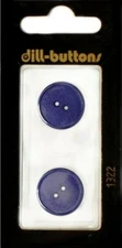 Dill Buttons ~ (1322) - 11/16" - 2 ct
