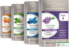 Bareluxury Pedicure Kit 4 Steps Professional Salon Use Pack of 4 Sets