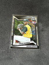 Enyer Cepeda 2022 Panini Elite Extra Edition Prime Numbers Black 14/60