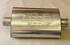 Borla Universal 19 Stainless Steel Proxs Muffler Oval 2.5 Center Center New