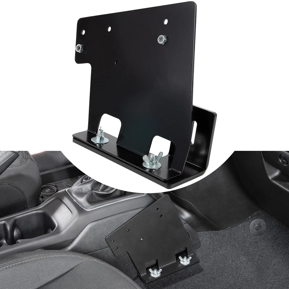 Soporte de montaje de radio CB lateral del pasajero para Jeep Wrangler JL, Gladiator JT 2018-24 Foto 2 de 4