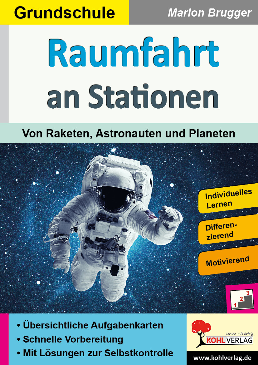 Thumbnail - Autorenteam Kohl-verlag / Raumfahrt An Stationen / Grundschule