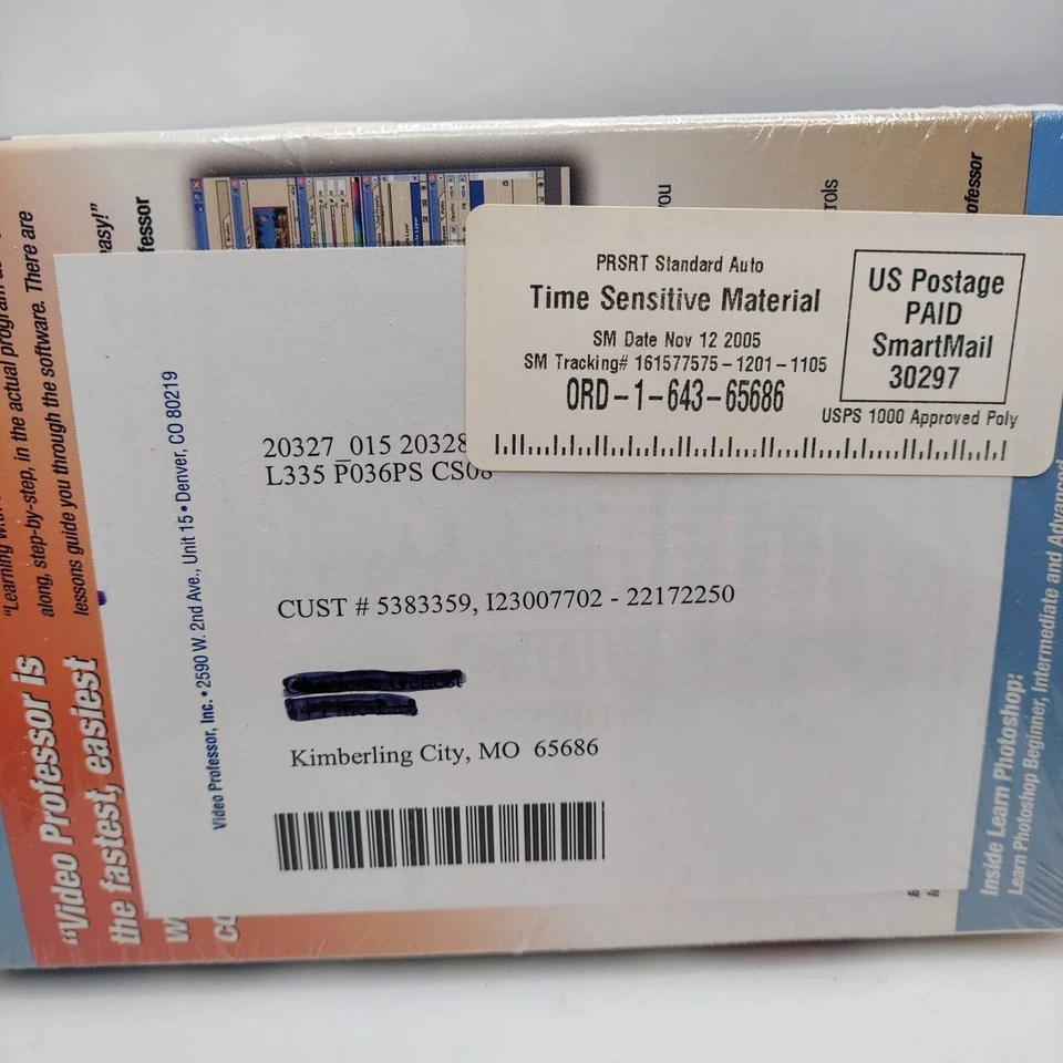 Video Professor Learn Photoshop Complete 3 CD Set John W Scherer P036PS New - Image 4 of 4