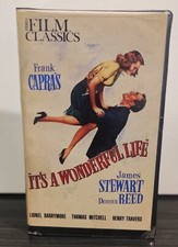 VHS RARE It's A Wonderful Life B W Sealed Orig Edition VHS VCR Sealed New HTF