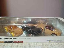 New Play Monster Automoblox Mini Series 3 PK Manta, Fang, Rex - Solid Wood 4