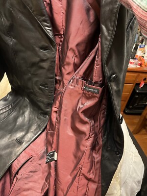 Adler Collection Leather Coat
