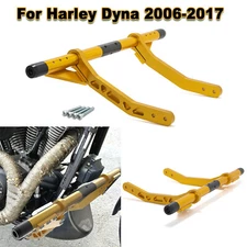 Front Engine Guard Crash Bar For Harley Dyna Street Bob FXDB Fat Bob FXDWG FXDL