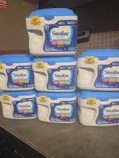 7 Similac Advance Infant Baby Formula 0-12 Months OptiGRO Exp 03/01/2028 20.6Oz