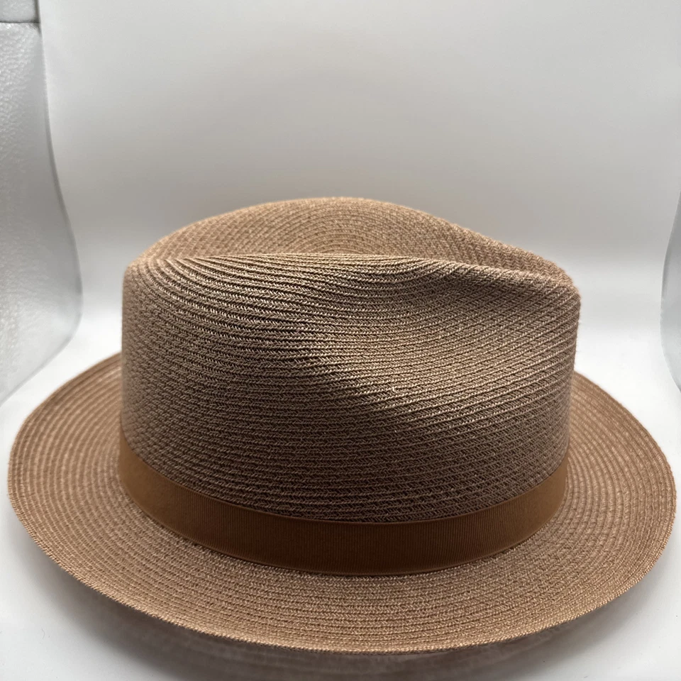 Sombrero Fedora de Paja Goorin Bros Control de Crucero Malva Talla XL Foto 3 de 4