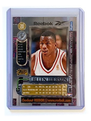 1997-98 Metal Universe Allen Iverson Reebok Bronze Card #20 | eBay
