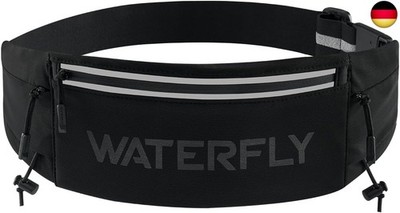 WATERFLY Laufgürtel für Handy Lauftasche Joggen: Lauf Hüfttasche Herren Damen mi