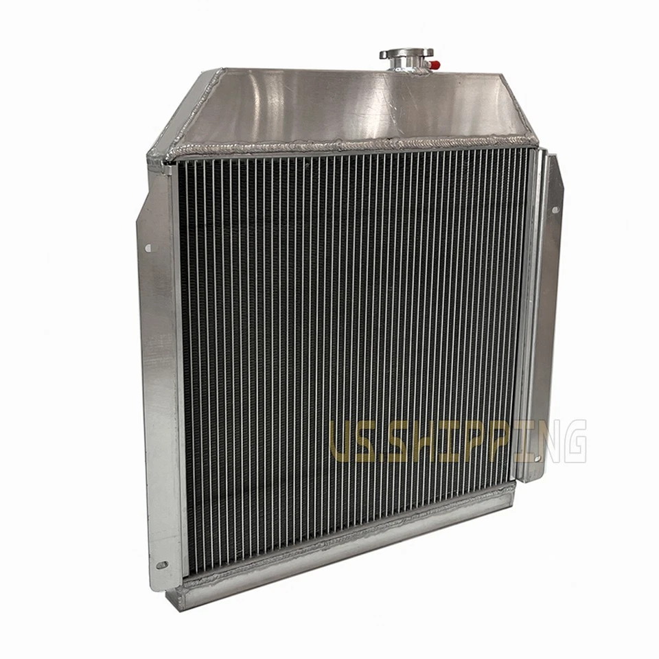 2ROW Radiator 1949-1952 Plymouth Dodge Chrysler & DeSoto Straight 6 MT - Image 3 of 4