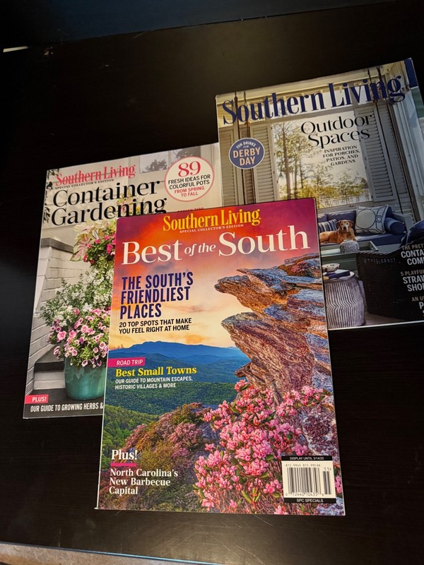 Southern Living Magazine - May 2024 & 2 Special Collectors' Editions