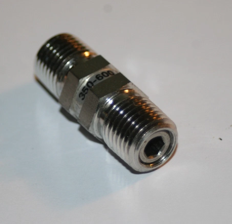 1/4 MNPT 316ss Adj. Poppet Check Valve (300 to 600 Psi) Nupro Swagelok SS-4C2 - Image 2 of 3