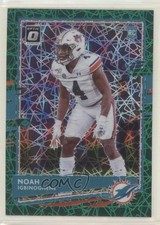 2020 Panini Donruss Optic Rookies Green Velocity Prizm Noah Igbinoghene #111 2l4