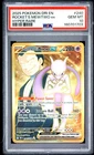 2025 POKEMON DRI EN-DESTINED RIVALS HYPER RARE TEAM ROCKET'S MEWTWO EX PSA 10