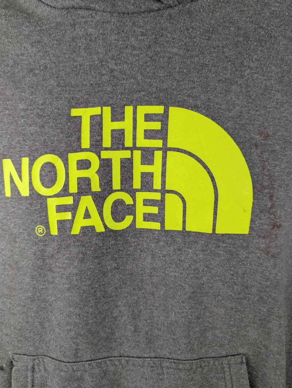The North Face dark green pullover hoodie. Mens Medium. DN2878 image 3