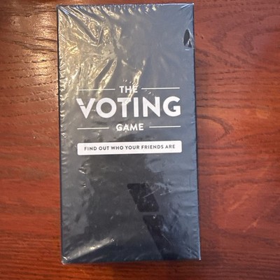 The Voting Game - Find Out Who Your Friends Are (5-10 players) NEW Sealed Box