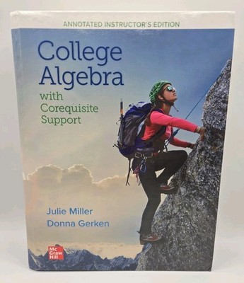 Instructors Ed College Algebra with Corequisite Support