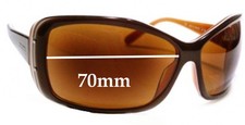 SFx Replacement Sunglass Lenses fits Prada SPR04F - 70mm Wide